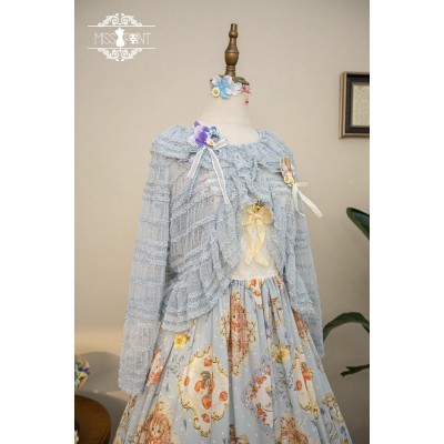 Miss Point Cat Rose Tea Overblouse and Overdress(Reservation/Full Payment Without Shipping)